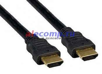 APC-185-005 Кабель HDMI (M) -> HDMI (M),  5.0m,  5bites (APC-185-005), V1.4b, плоский, позолоченные контакты