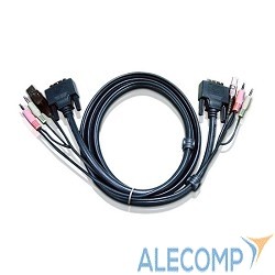 2L-7D03U ATEN CABLE DVI/USBA/SP.MC-DVI/USB B; 3M*2L-7D03U