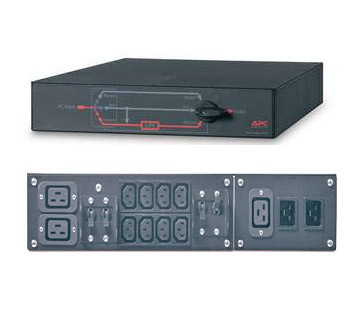 SBP5000RMI2U APC Service Bypass Panel- 230V; 32A; BBM; IEC320 C20/HW input; IEC-320 Output- (2) C19 (8) C13