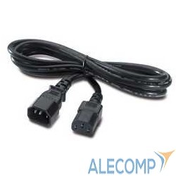 AP9870 APC Power Cord [IEC 320 C13 to IEC 320 C14] - 10 AMP/230V 2.5 Meter